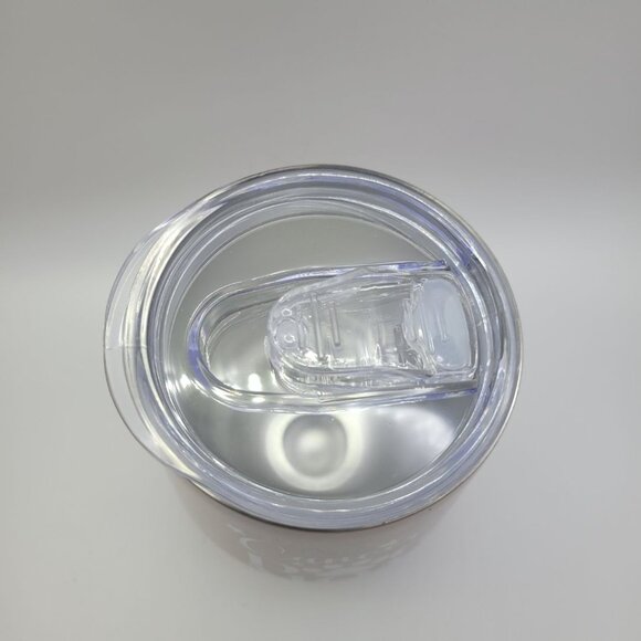 Dog Mom Cancer Wine Tumbler Short Rose Gold Shiny Astrology Sign Stars Paws - Picture 4 of 10